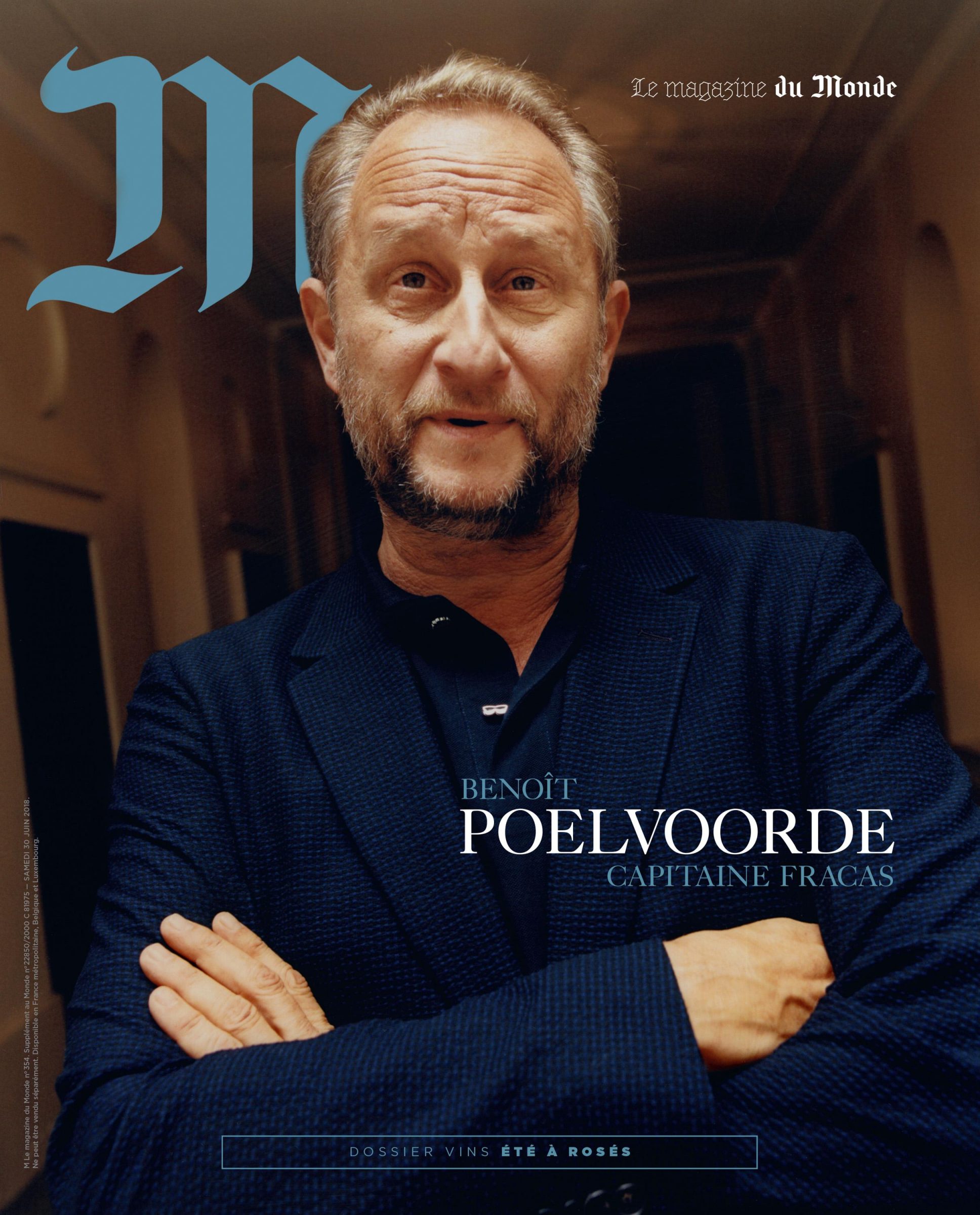 Benoit Poelvoorde, M le Monde, Paris, 2018 - © Maciek Pożoga