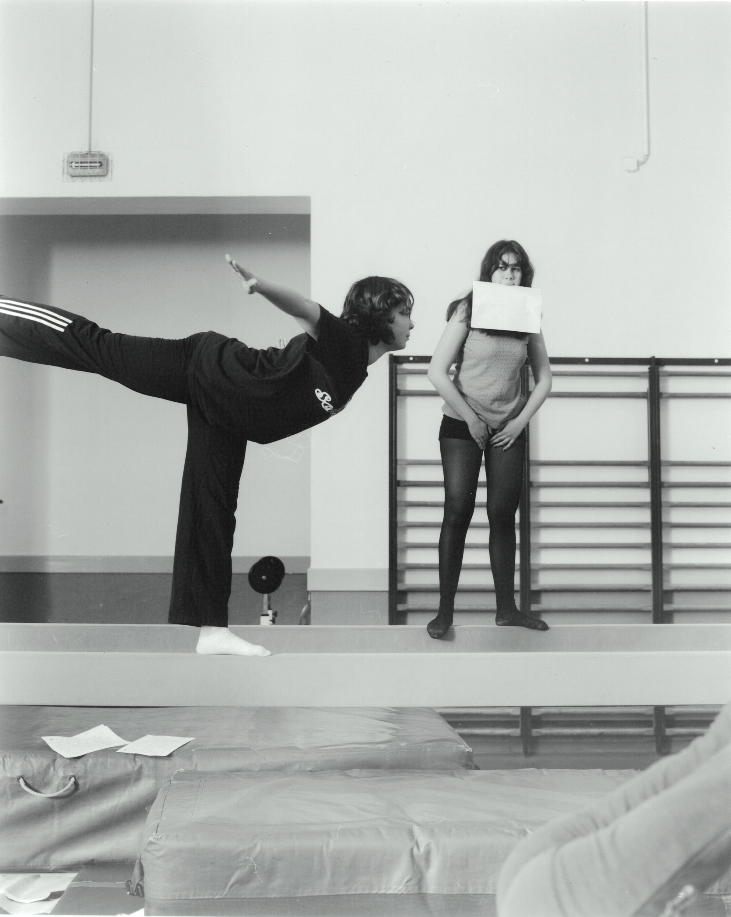 *Gymnastique*, Lycée Magendie, Bordeaux (33), 2015 - © Maciek Pożoga