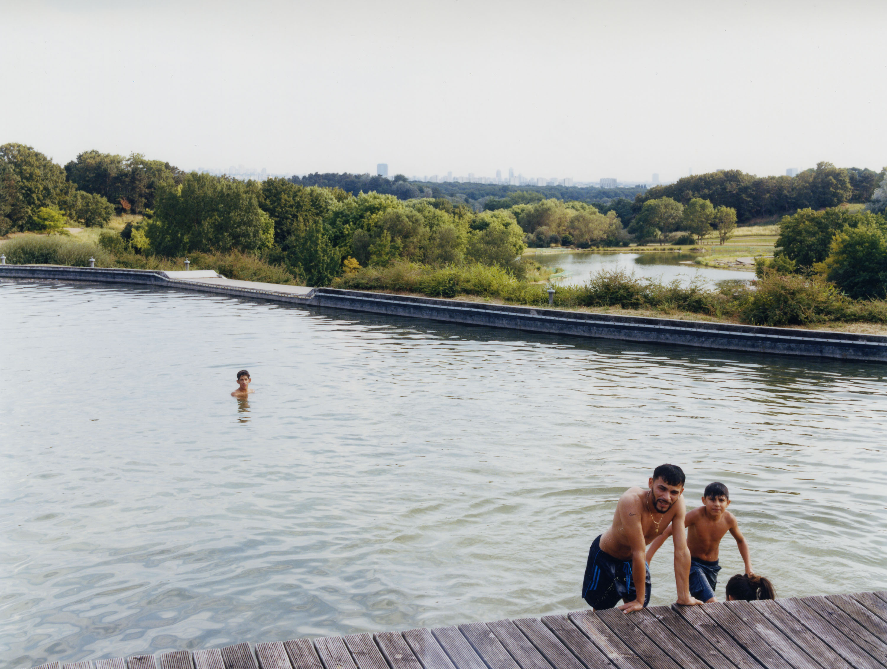 *Baignade*, Parc Georges Valbon, La Courneuve, Août 2018 - © Maciek Pożoga